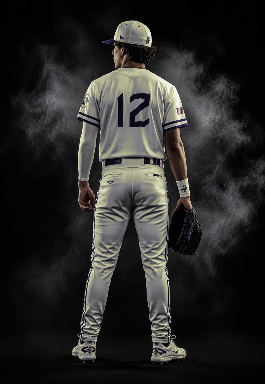 Cream Classic uniform: back view